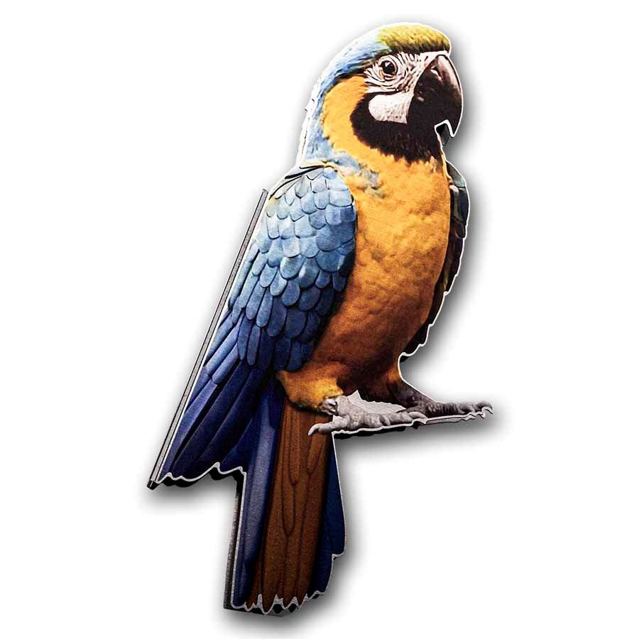 2025 Netherlands 1 oz Proof Silver Parrot Duit (w/ Box/COA)