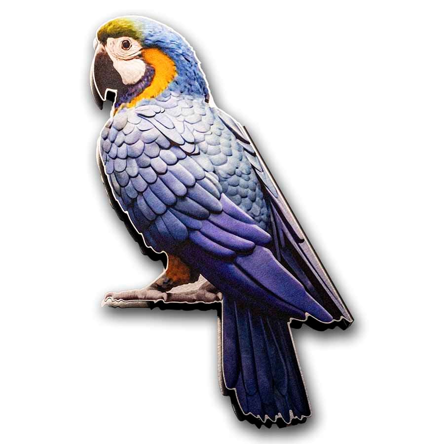 2025 Netherlands 1 oz Proof Silver Parrot Duit (w/ Box/COA)