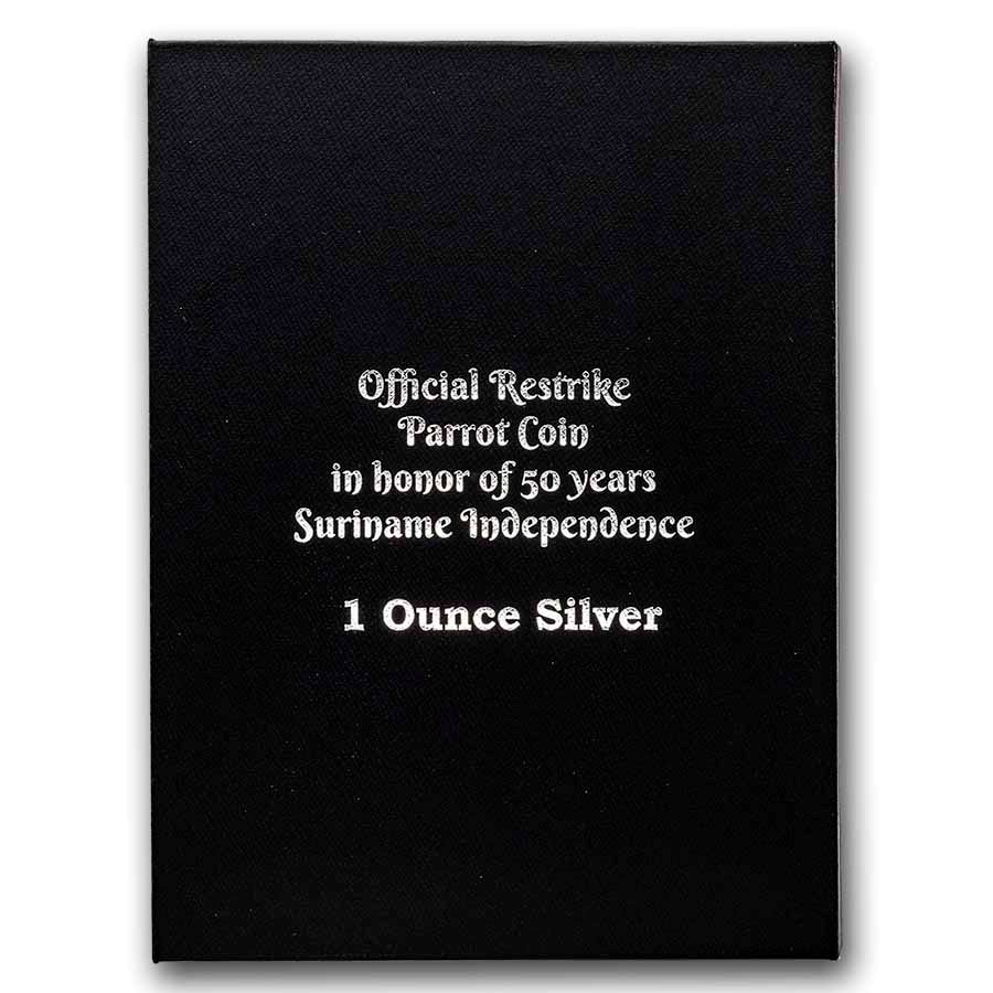 2025 Netherlands 1 oz Proof Silver Parrot Duit (w/ Box/COA)