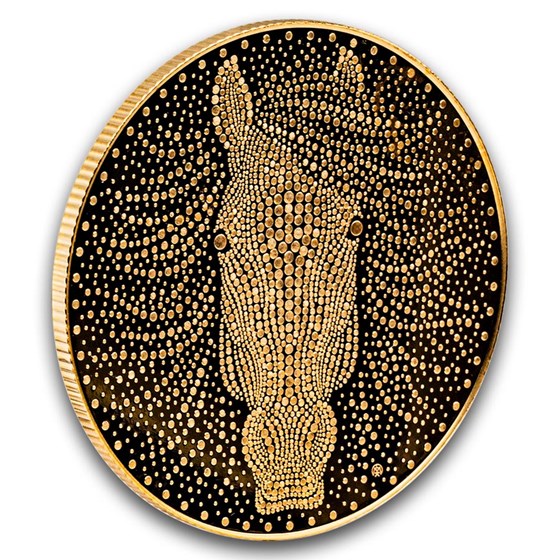 2026 Niue 1 oz Gold Year of the Horse (with Box &amp; COA)