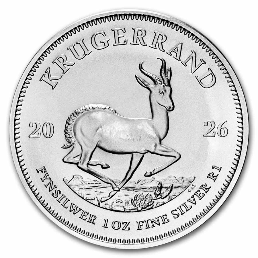 2026 South Africa 1 oz Silver Krugerrand BU
