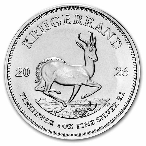 2026 South Africa 1 oz Silver Krugerrand (MD® Premier + PCGS FS)