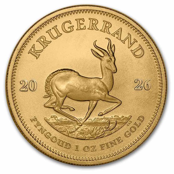 2026 South Africa 1 oz Gold Krugerrand (MintDirect® Single)