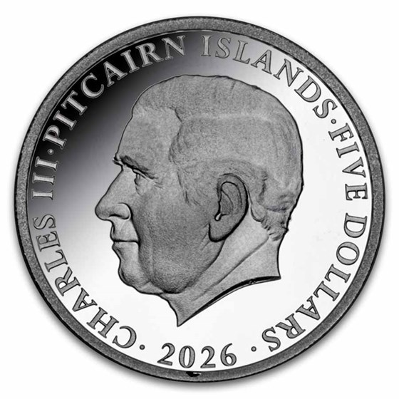 2026 Pitcairn Islands 1 oz Silver Lunar Year of the Horse Proof