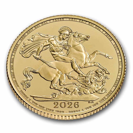 2026 Great Britain Gold Sovereign BU