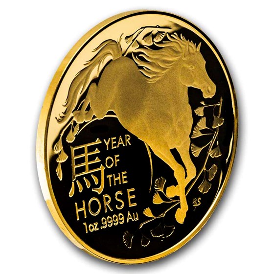 2026 Australia 1oz Gold $100 Lunar Year of the Horse Domed Proof