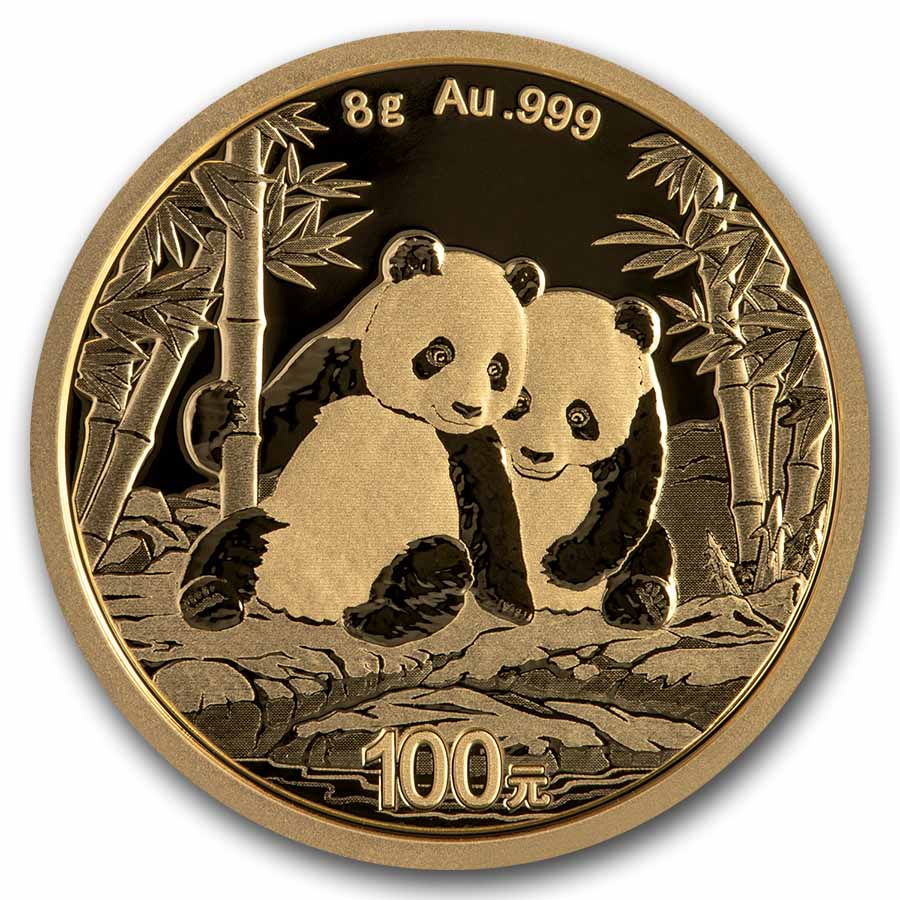 2026 China 8 gram Gold Panda BU (Sealed)