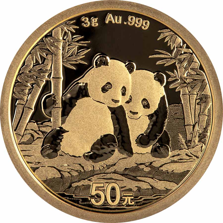 2026 China 3 gram Gold Panda BU (Sealed)