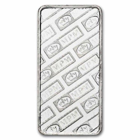 5 gram Hand Poured Silver Bar - MPM Eagle