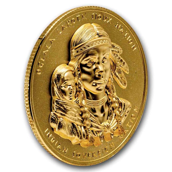 2026 Liberia 1 oz Gold Sacagawea Double Eagle UHR