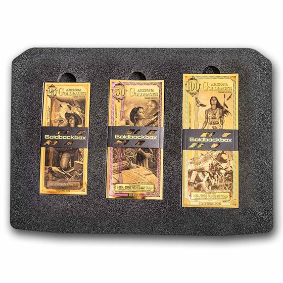 2025 Arizona Series GoldbackBox - 5,000 Face Value Set