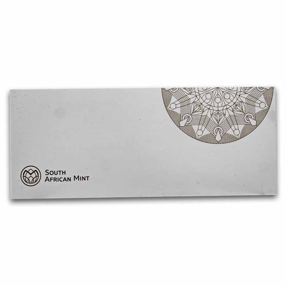 2025 South Africa 2-Coin Gold Krugerrand &amp; Rhino Proof Set