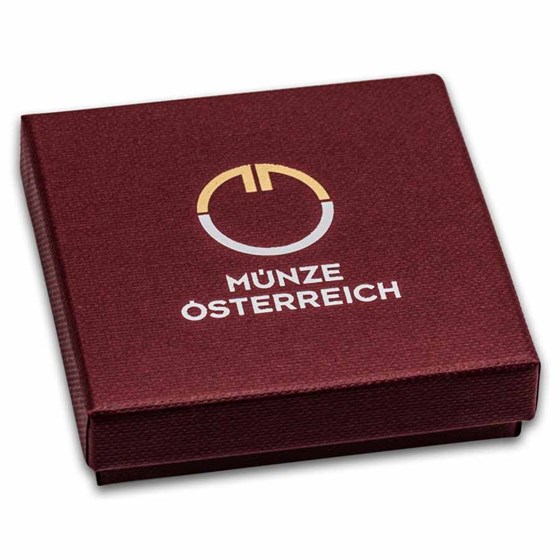 2025 Austria Pf Gold €100 125 Yrs Vienna Symphony Orchestra