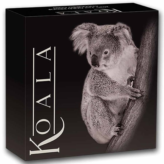 2025 Australia 1 oz Gold Colorized Koala Proof (Box &amp; COA)