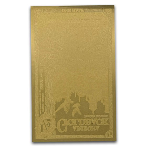 2025 1/2 Arizona Goldback - Aurum Gold Foil Note (24k) PCGS 70