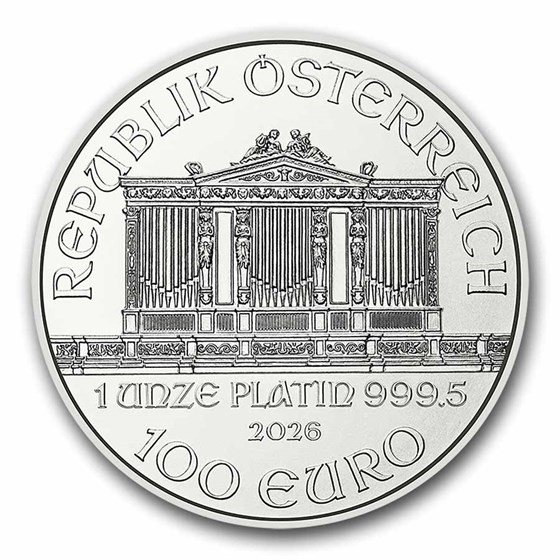 2026 Austria 1 oz Platinum Philharmonic BU