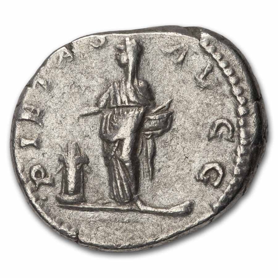 Roman Empire AR Denarius Julia Domna (193-211 AD) XF (Random)