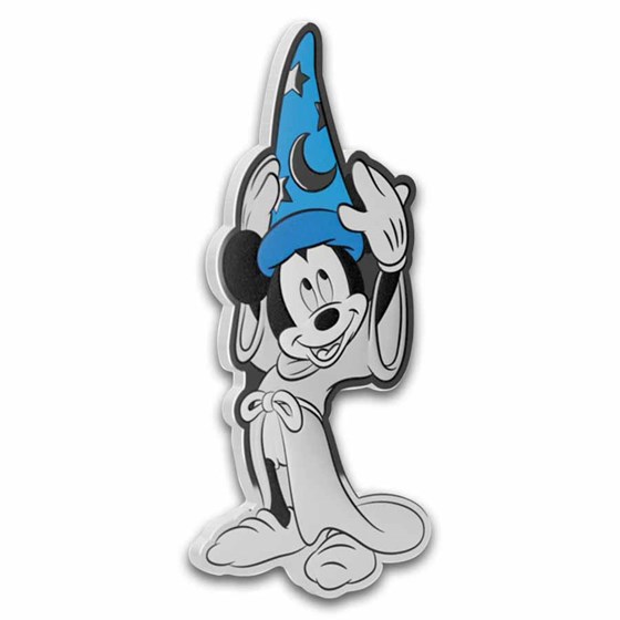 2025 Niue 1 oz + 5g Silver $2 Disney Fantasia Mickey Collectibles