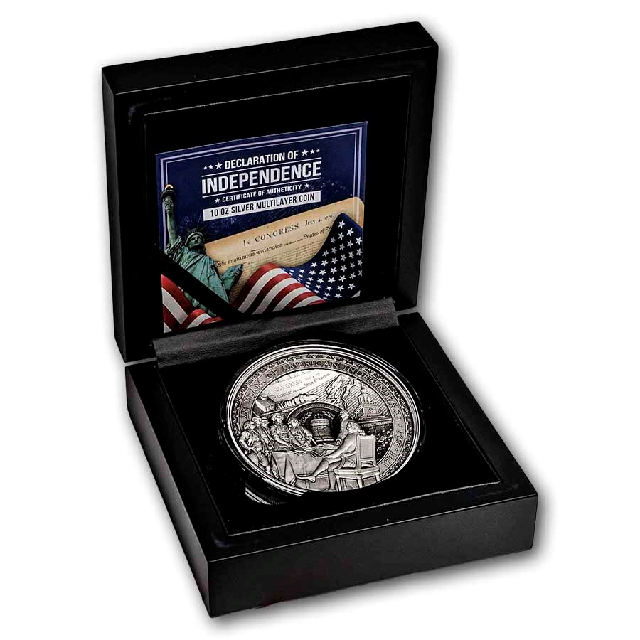 2026 Barbados 10 oz Silver Declaration of Independence