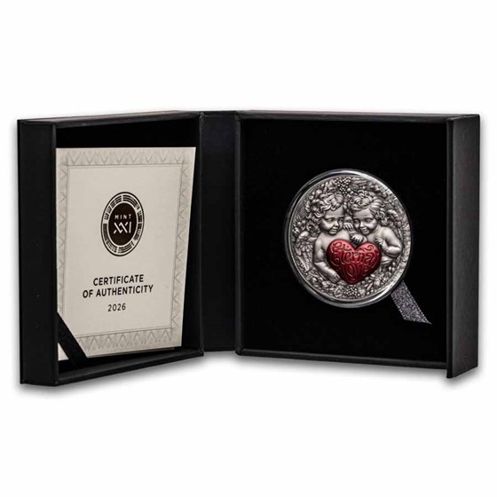 2026 Cameroon 1 oz Silver Celestial Beauty; Eternal Love