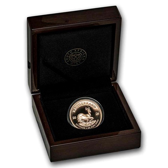 2026 South Africa 1 oz Proof Gold Krugerrand (w/ Box &amp; COA)
