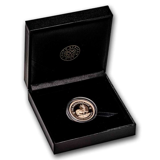 2026 South Africa 1/2 oz Proof Gold Krugerrand (w/ Box &amp; COA)