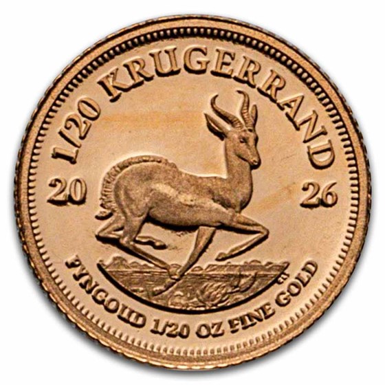 2026 South Africa 6-coin Gold Krugerrand Proof Set (w/ Box &amp; COA)