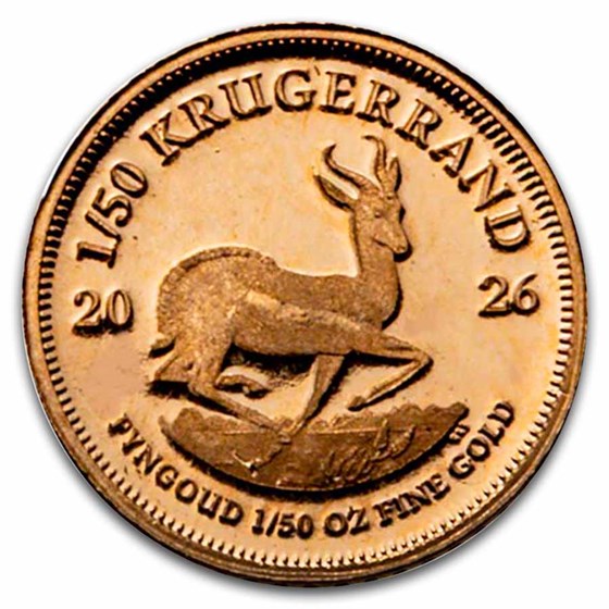 2026 South Africa 6-coin Gold Krugerrand Proof Set (w/ Box &amp; COA)