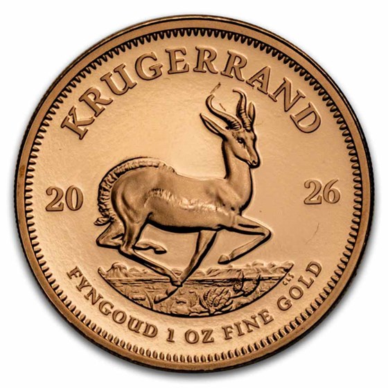 2026 South Africa 6-coin Gold Krugerrand Proof Set (w/ Box &amp; COA)