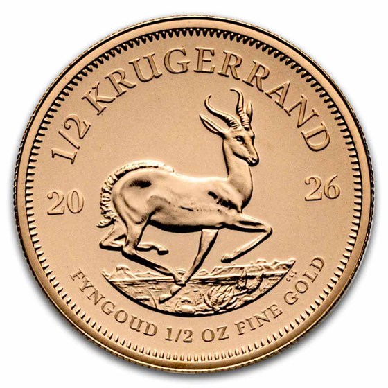 2026 South Africa 6-coin Gold Krugerrand Proof Set (w/ Box &amp; COA)