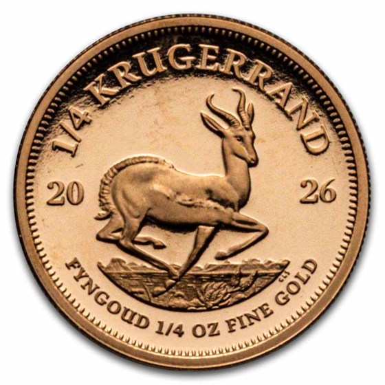 2026 South Africa 6-coin Gold Krugerrand Proof Set (w/ Box &amp; COA)
