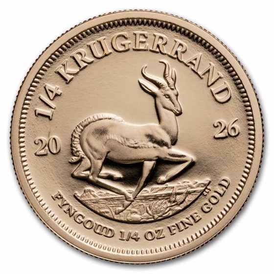 2026 South Africa 5-coin Gold Krugerrand Fractional Proof Set