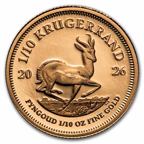 2026 South Africa 4-coin Gold Krugerrand Fractional Proof Set