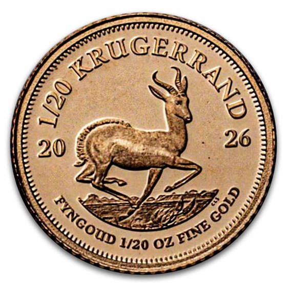 2026 South Africa 4-coin Gold Krugerrand Fractional Proof Set