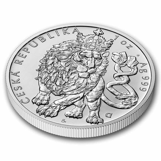 2026 Niue 1 oz Silver Czech Lion BU