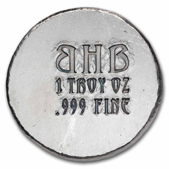 1 oz Hand Poured Silver - Throne of the Forest