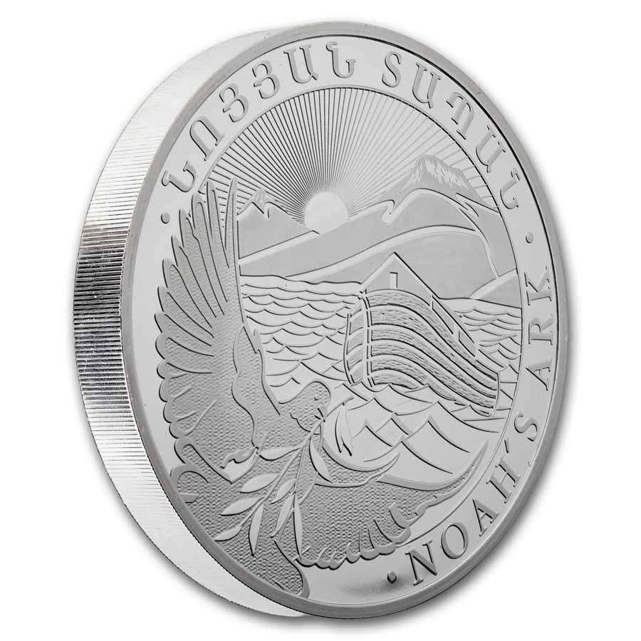 2026 Armenia 1 kilo Silver 10000 Drams Noah’s Ark BU