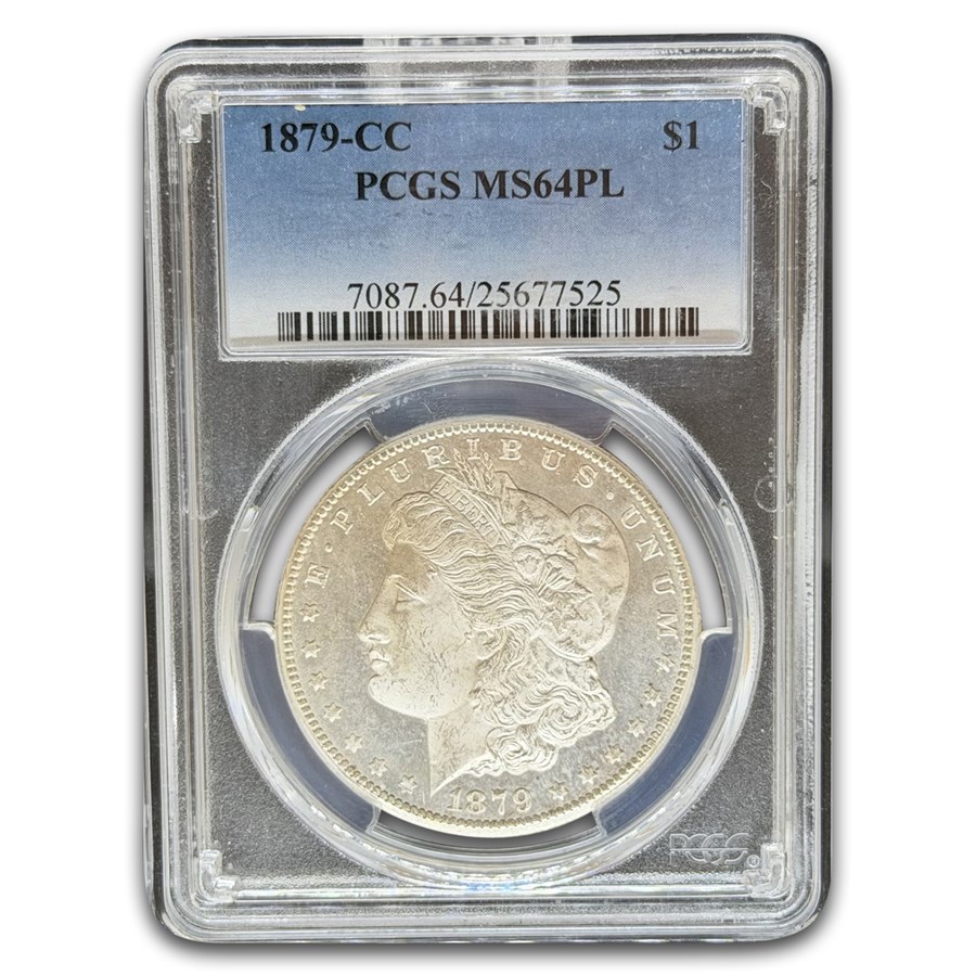 1879-CC Morgan Dollar MS-64 PCGS (PL)
