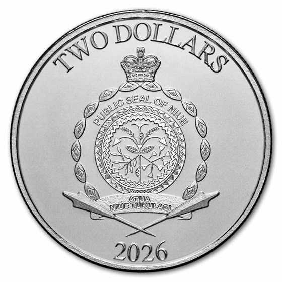2026 Niue 1 oz Silver $2 Star Wars: Darth Vader Bullion Coin