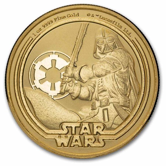 2026 Niue 1 oz Gold $250 Star Wars: Darth Vader Bullion Coin