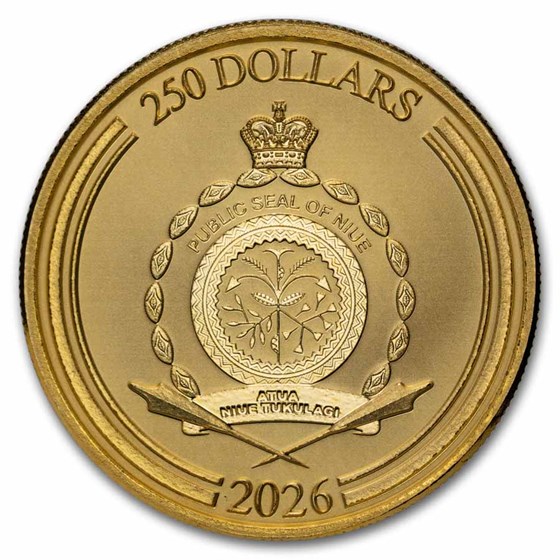2026 Niue 1 oz Gold $250 Star Wars: Darth Vader Bullion Coin
