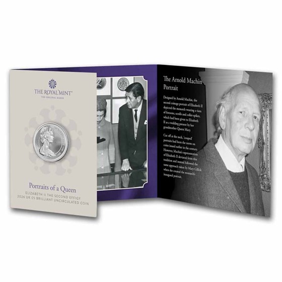 2026 Great Britain Arnold Machin Effigy BU (w/ Display Card)