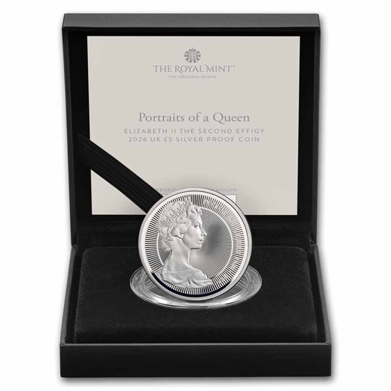 2026 Great Britain Arnold Machin Effigy £5 Silver Proof Coin