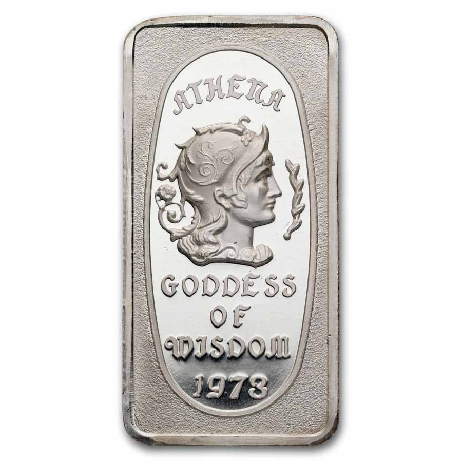 1 oz Silver Art Bar - Great Lakes Mint (1973 Gods/Goddess Series)