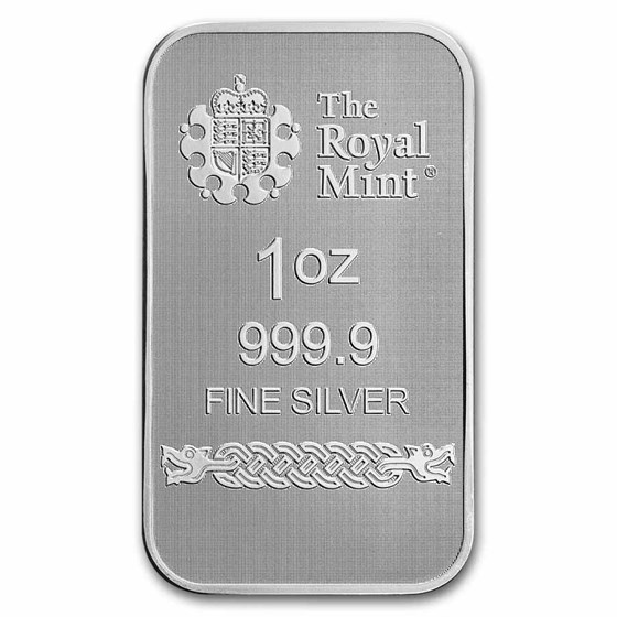 1 oz Silver Bar - The Royal Mint &amp; Germania Mint Norse Gods: Loki