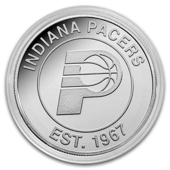 NBA Indiana Pacers 1 oz Silver Round