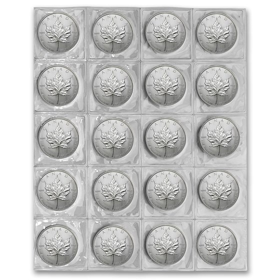 Canada 1 oz Palladium Maple Leaf BU (Random Year)