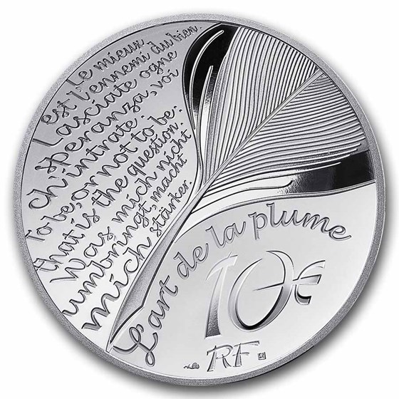 2026 Silver €10 Proof Agatha Christie - The Body in the Library