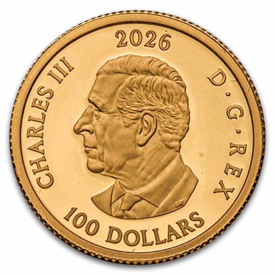 2026 Canada Gold $100 100th Anniv. of The Royal Canadian Legion