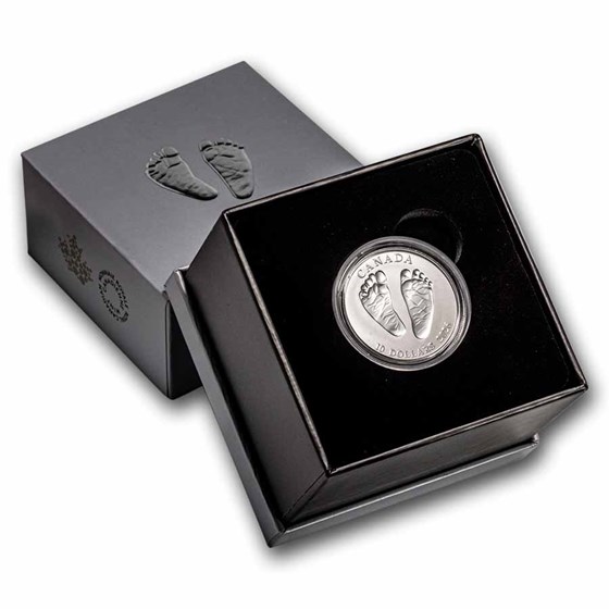 2026 Canada 1/2 oz Silver $10 Welcome Baby Reverse Proof